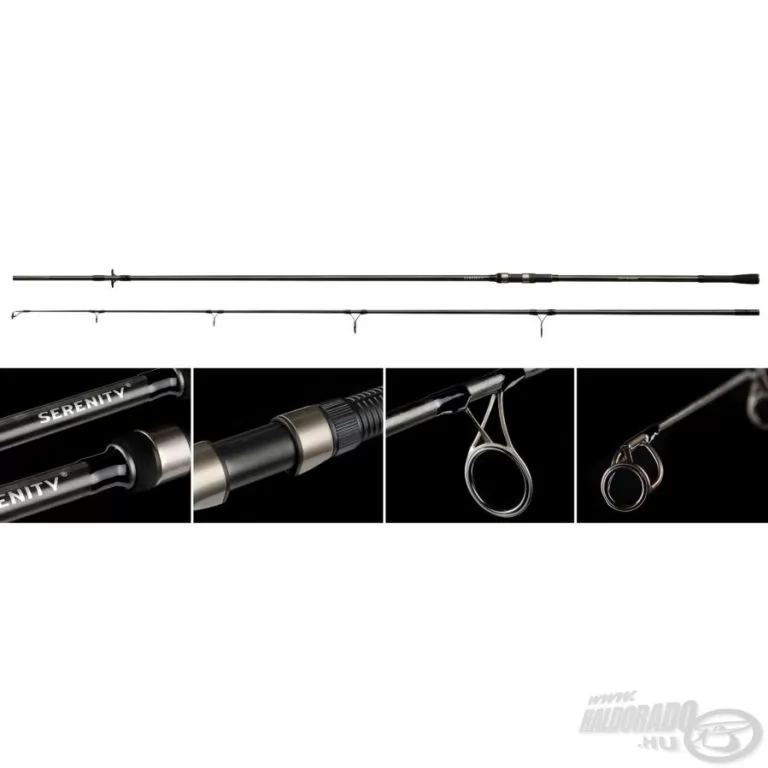 CARP ACADEMY Serenity 390 3,5 Lbs 2 részes horgászbot + Dobókesztyű ujj / 1
