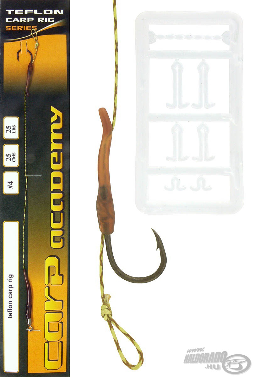 CARP ACADEMY Teflon Carp Rig - 10 / 15 Lbs | Haldorádó Webáruház
