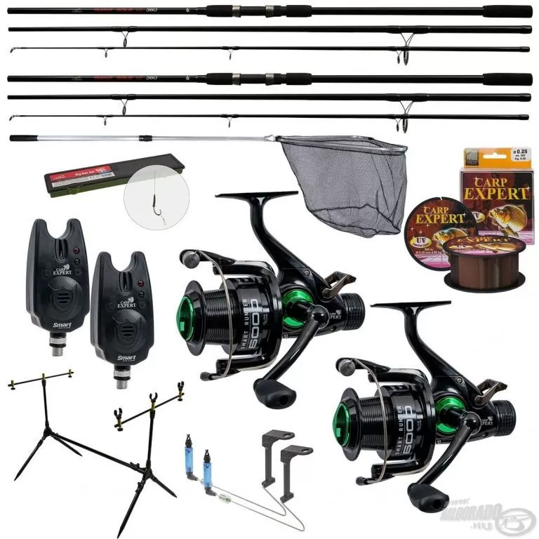 Carp Expert Smart Dupla Bojlis szett Rod Poddal 3,6 m / 1