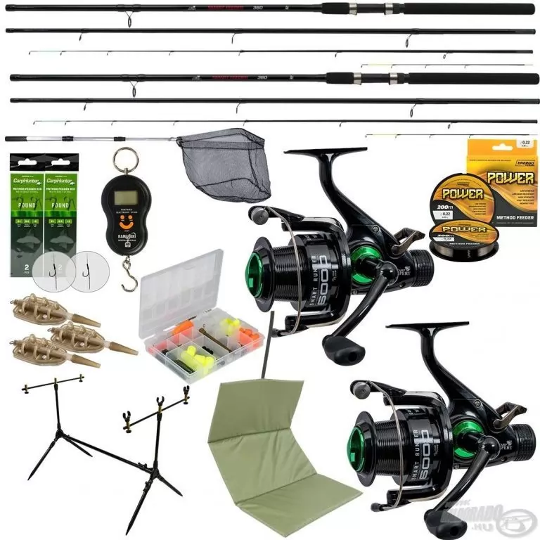 Carp Expert Smart Feeder Duplabotos 390 szett Rod Poddal / 1