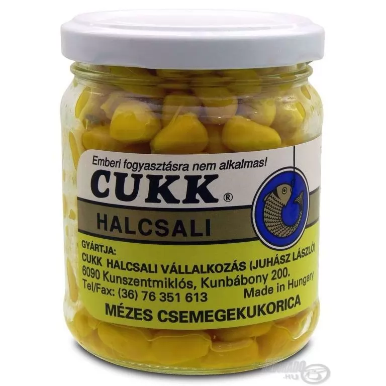 CUKK Üveges pácolt kukorica - méz / 1
