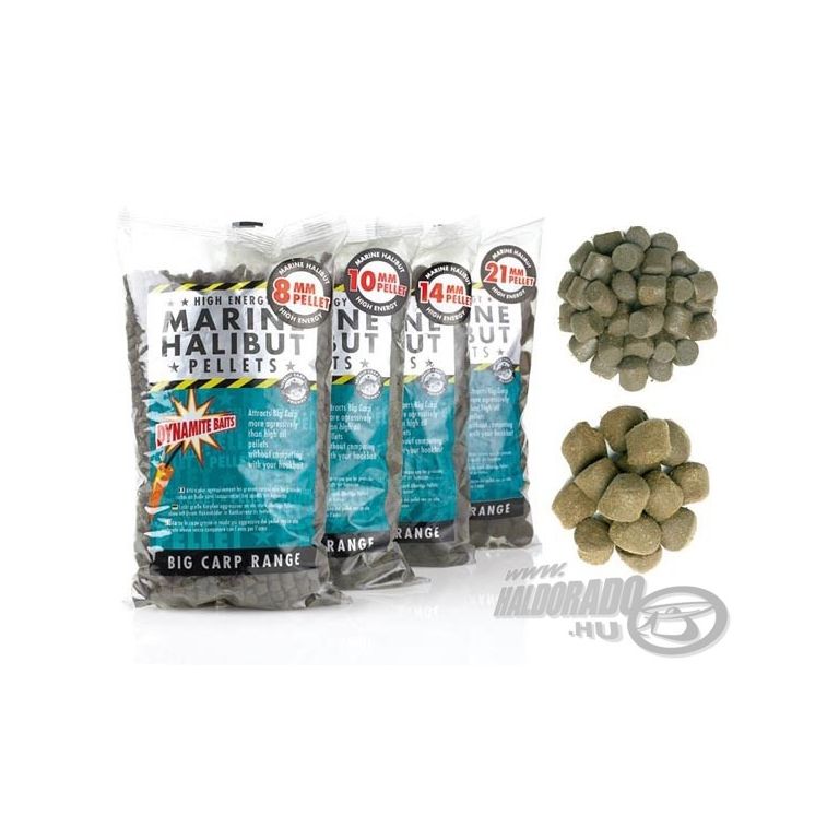 Dynamite Baits Marine Halibut Pellets 21 mm - 900 g