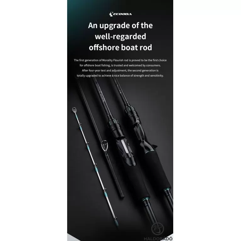ECOODA Morality Flourish Boat 213MH Casting horgászbot / 3