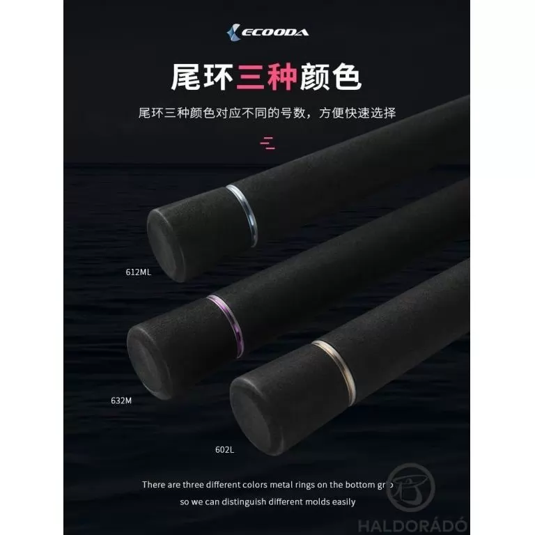 ECOODA Online E Light Jigging 183L Casting nyéltoldós wobbleres balinos horgászbot / 7