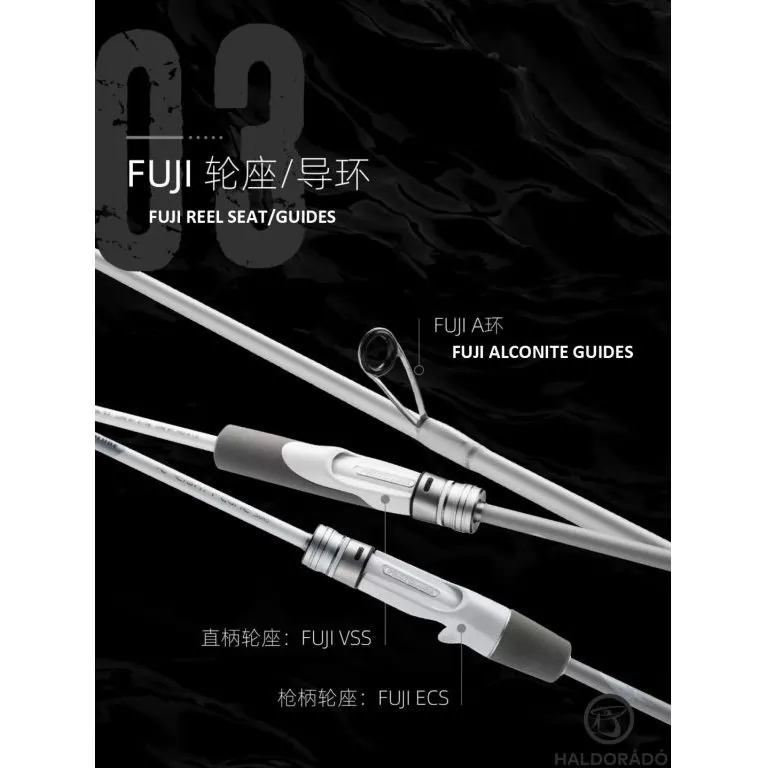 ECOODA Protolure Light Flame 157XUL Spinning sügeres, kősüllős pergetőbot / 4