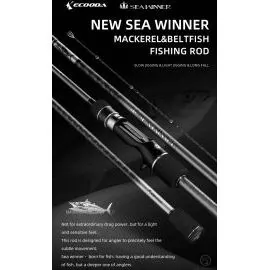 ECOODA Sea Winner 191MLC Casting belly boat-os, vertical jigging horgászbot