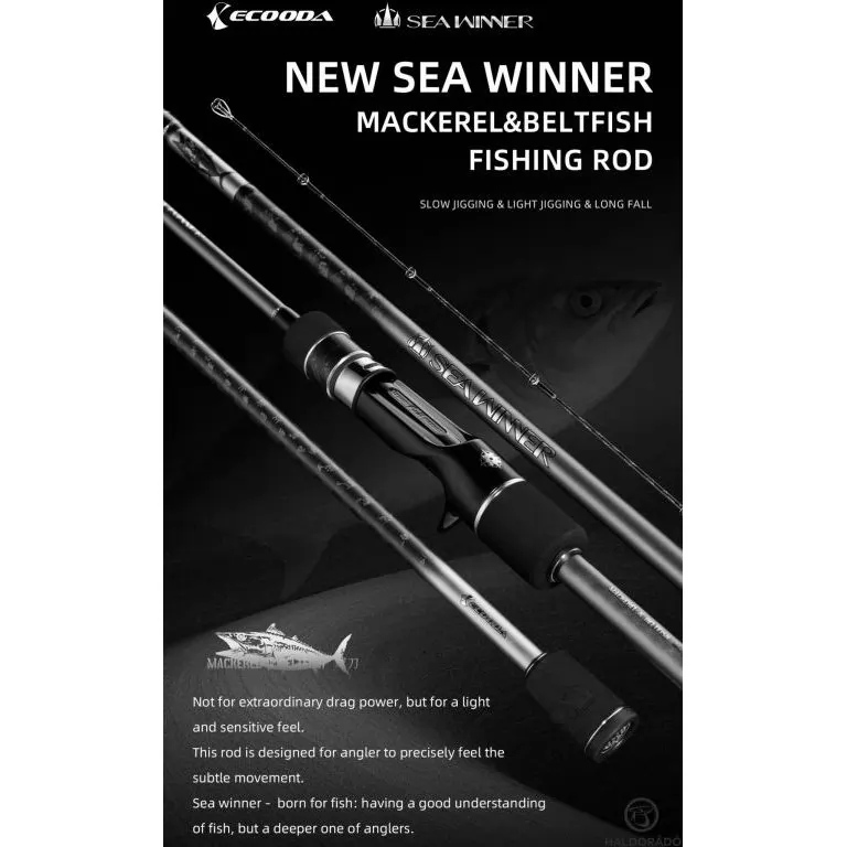 ECOODA Sea Winner 191MLC Casting belly boat-os, vertical jigging horgászbot / 1