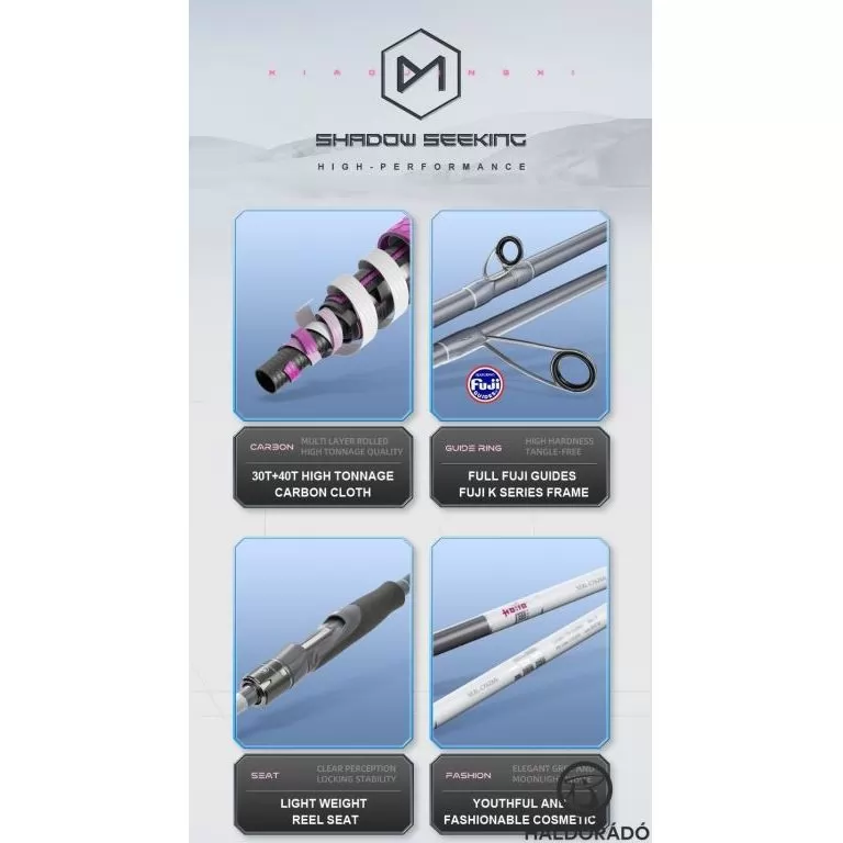 ECOODA Shadow Seeking 240MH Casting horgászbot / 2