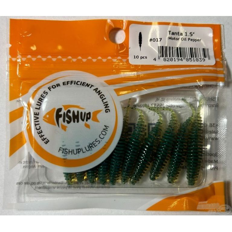 FISHUP Tanta 4 cm - Motor Oil Pepper