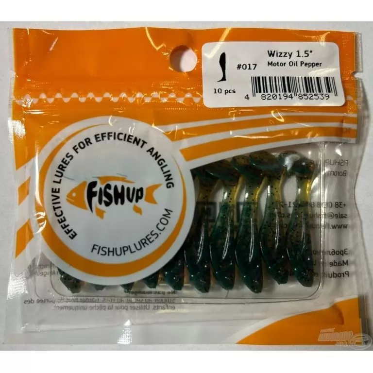 FISHUP Wizzy 4 cm - Motor Oil Pepper / 2