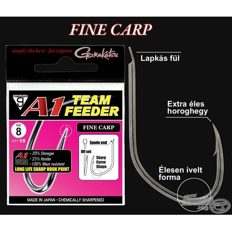 GAMAKATSU A1 Team Feeder Fine Carp - 12 / 1