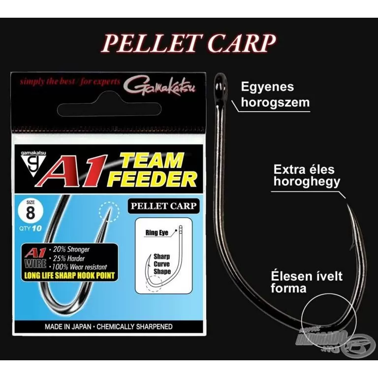 GAMAKATSU A1 Team Feeder Pellet Carp - 6 / 1