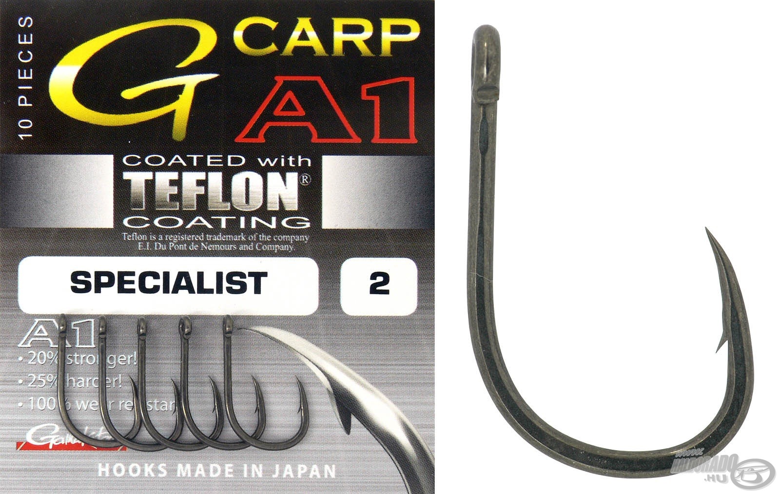 Gamakatsu G carp A1 super snag, 10 pcs