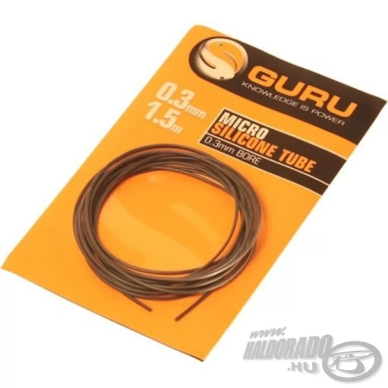 GURU Szilikoncső 0,3 mm 1,5 m / 1