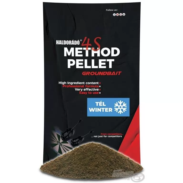 HALDORÁDÓ 4S Method Pellet Groundbait - Tél / 1