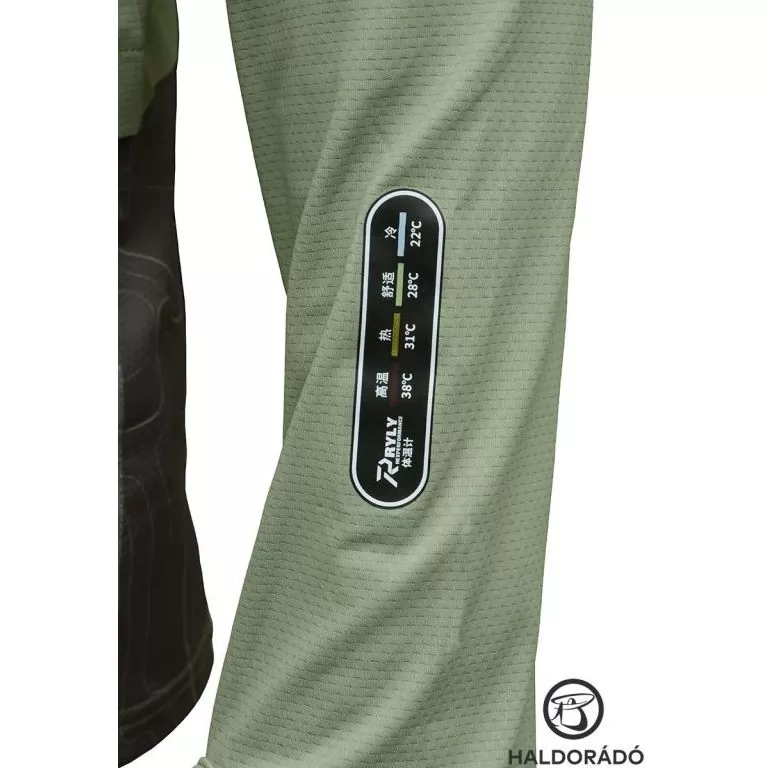 HALDORÁDÓ Angry Carp SUN UPF 50+ Long Sleeve S / 8