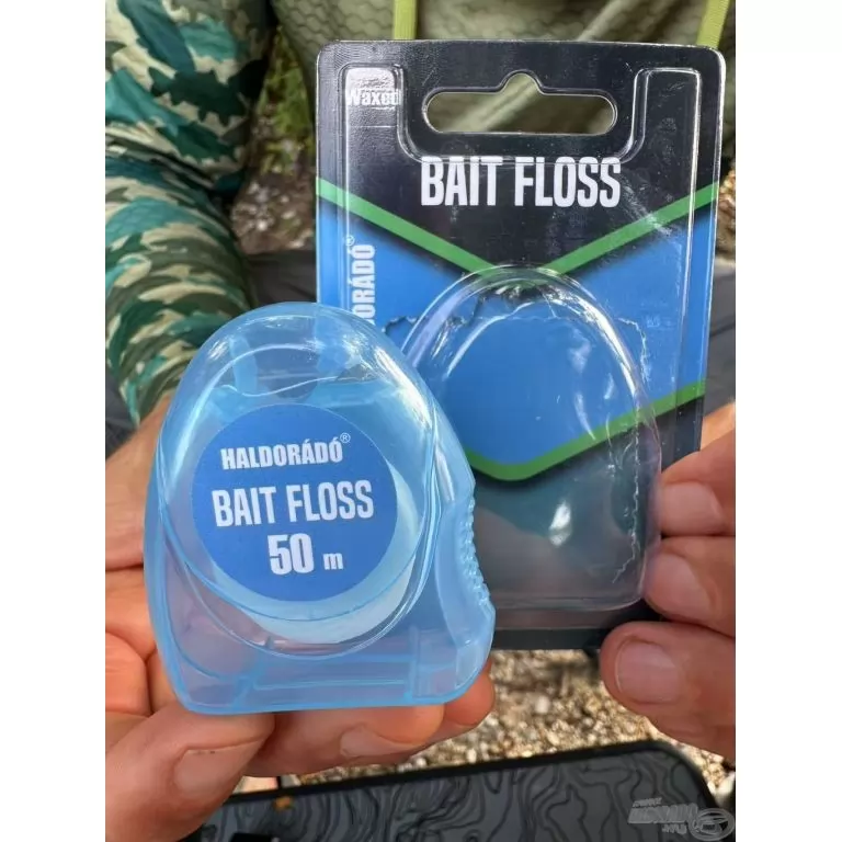 HALDORÁDÓ Bait Floss 50 m - Égethető csali selyem ütköző lebegő csalikhoz / 4