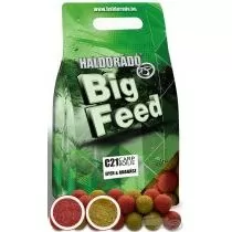 HALDORÁDÓ Big Feed - C21 Boilie - Eper & Ananász 2 kg