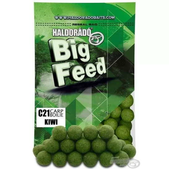 HALDORÁDÓ Big Feed - C21 Boilie - Kiwi 700 g