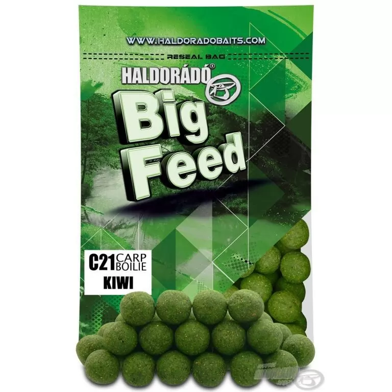 HALDORÁDÓ Big Feed - C21 Boilie - Kiwi 700 g / 1