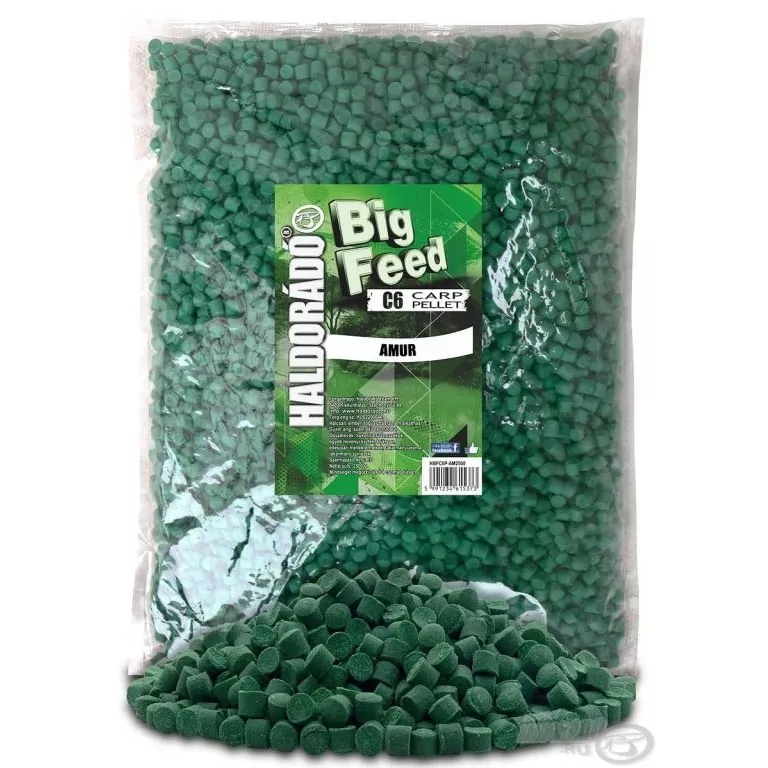 HALDORÁDÓ Big Feed - C6 Pellet - Amur 2 kg / 1
