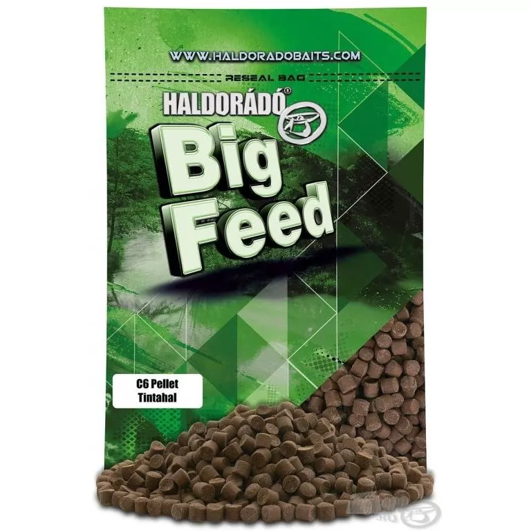 HALDORÁDÓ Big Feed - C6 Pellet - Tintahal 700 g