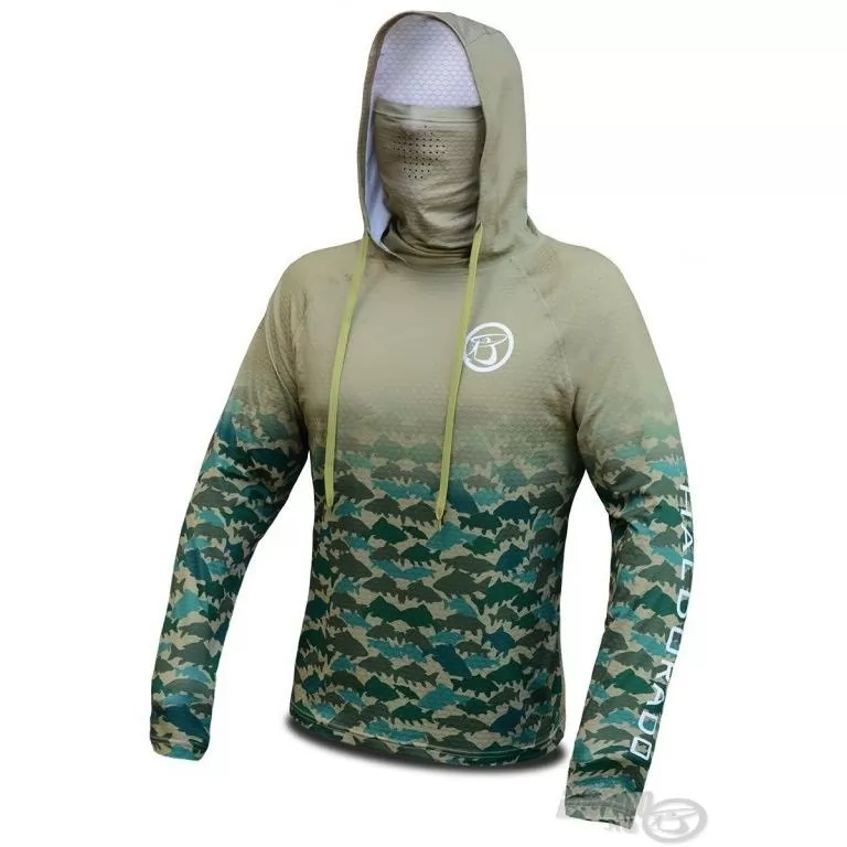 HALDORÁDÓ Camou Carp UPF 50+ Long Sleeve L / 1