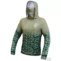 HALDORÁDÓ Camou Carp UPF 50+ Long Sleeve XXL