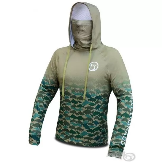 HALDORÁDÓ Camou Carp UPF 50+ Long Sleeve XXL