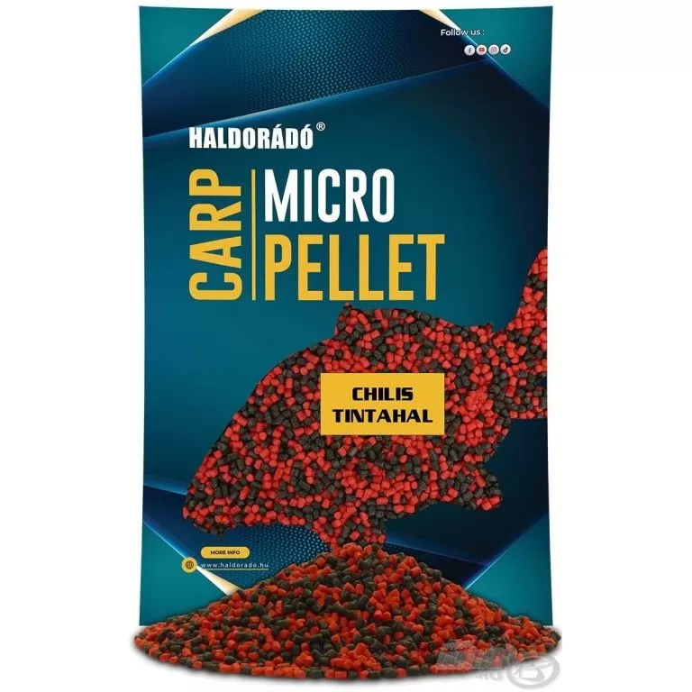 HALDORÁDÓ Carp Micro Pellet - Chilis Tintahal / 1