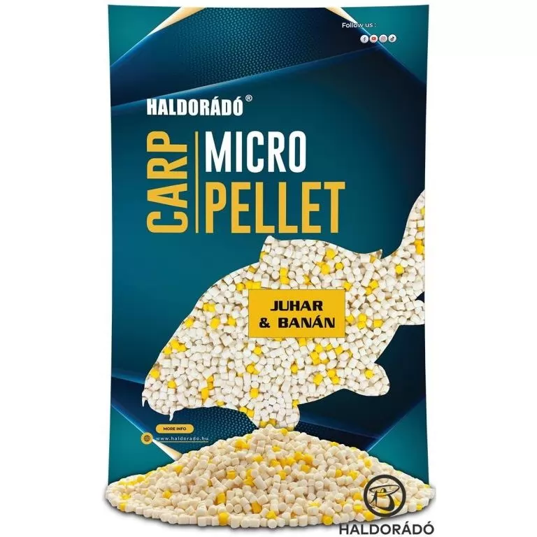 HALDORÁDÓ Carp Micro Pellet - Juhar & Banán / 1