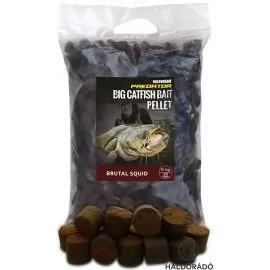 HALDORÁDÓ Catfish Bait Pellet 28 mm - Brutal Squid 5 kg