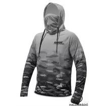 HALDORÁDÓ Catfish Black UPF 50+ Long Sleeve L