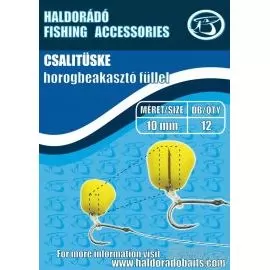 HALDORÁDÓ Csalitüske horogbeakasztó füllel 10 mm