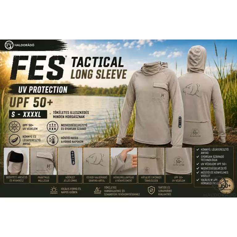 HALDORÁDÓ FES Tactical Long Sleeve UPF 50+ XXL / 1