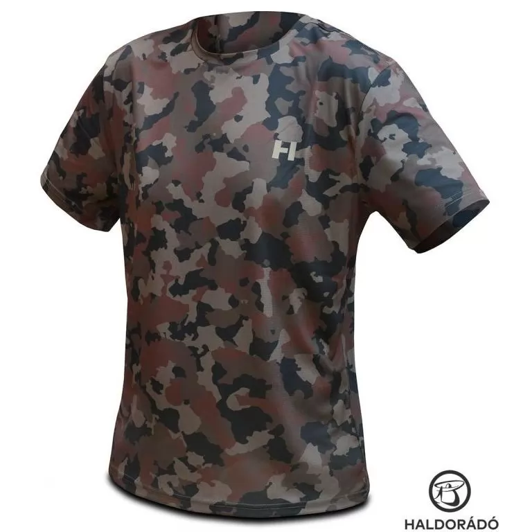 HALDORÁDÓ FES Tactical Tee Camo UPF 50+ XXXL / 2