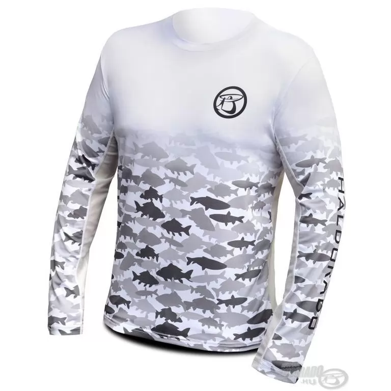 HALDORÁDÓ Grass Carp FISHING UPF 50+ Long Sleeve XL / 1