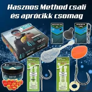 HALDORÁDÓ Hasznos Method csali és aprócikk csomag