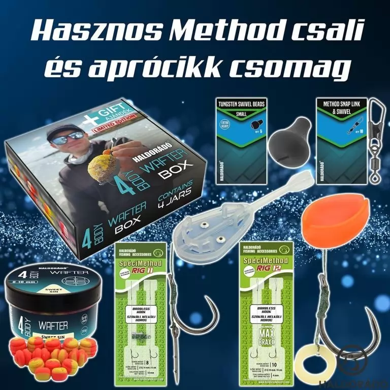 HALDORÁDÓ Hasznos Method csali és aprócikk csomag / 1