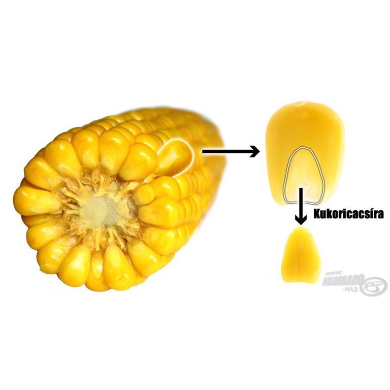 HALDORÁDÓ Hidegen sajtolt kukoricacsíra pellet