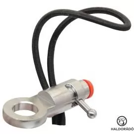 HALDORÁDÓ Inox Lock - atombiztos fém, gumis botrögzítő pánt