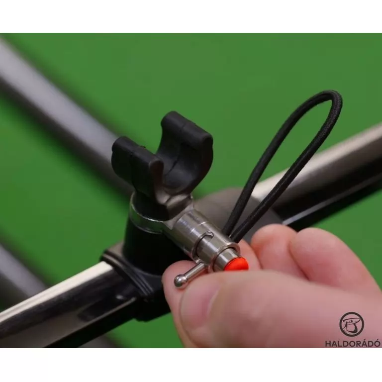 HALDORÁDÓ Inox Lock - atombiztos fém, gumis botrögzítő pánt / 3