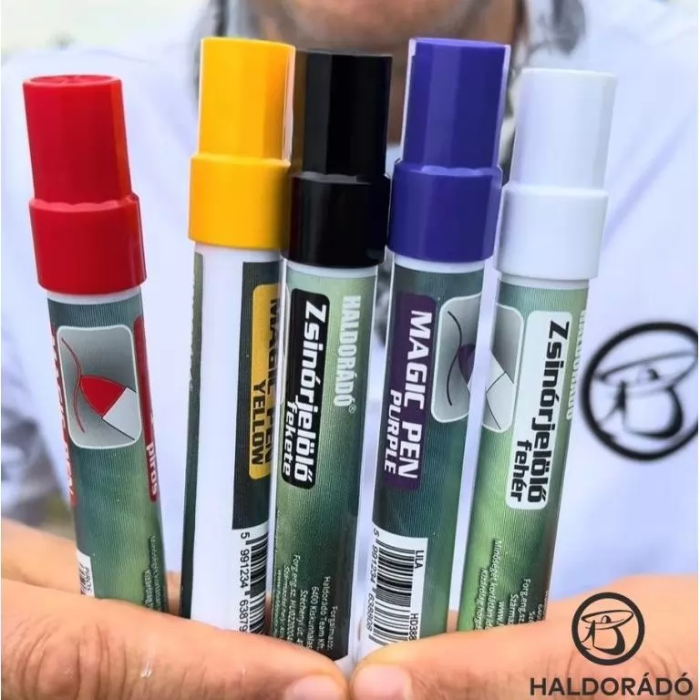HALDORÁDÓ Magic Pen - Zsinórjelölő filc piros / 2