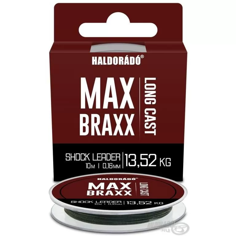 HALDORÁDÓ MAX Braxx - Long Cast Shock Leader 0,16 mm / 1