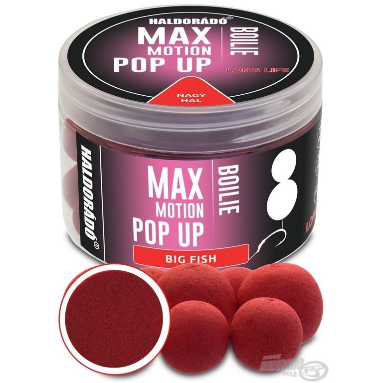 HALDORÁDÓ MAX MOTION Boilie Pop Up 16, 20 mm - Nagy Hal