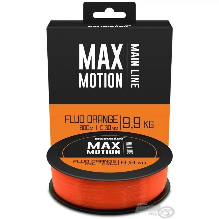 HALDORÁDÓ MAX MOTION Fluo Orange 0,30 mm / 800 m / 1