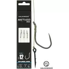 HALDORÁDÓ Method Rig 1 Braid 7 mm / Claw 12 Barbless szakáll nélküli horoggal termék kép
