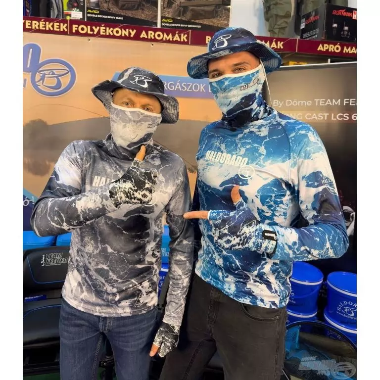 HALDORÁDÓ Nyári póló hosszú ujjú Camou Blue XXL / 6