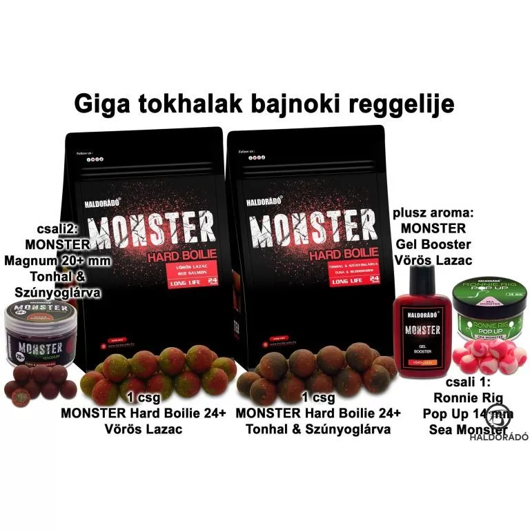 HALDORÁDÓ Őszi recept 11 - Giga tokhalak bajnoki reggelije / 1