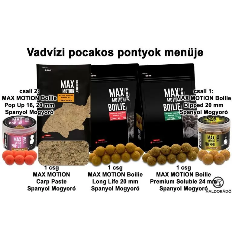 HALDORÁDÓ Őszi recept 3 - Vadvízi pocakos pontyok menüje / 1